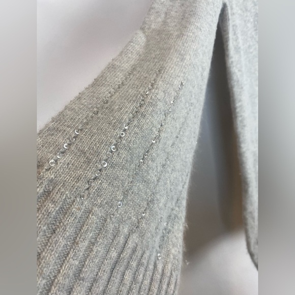 Alice + Olivia Angora Turtleneck Blend Bell sleeve Short Sweater Dress X-Small - Picture 12 of 12